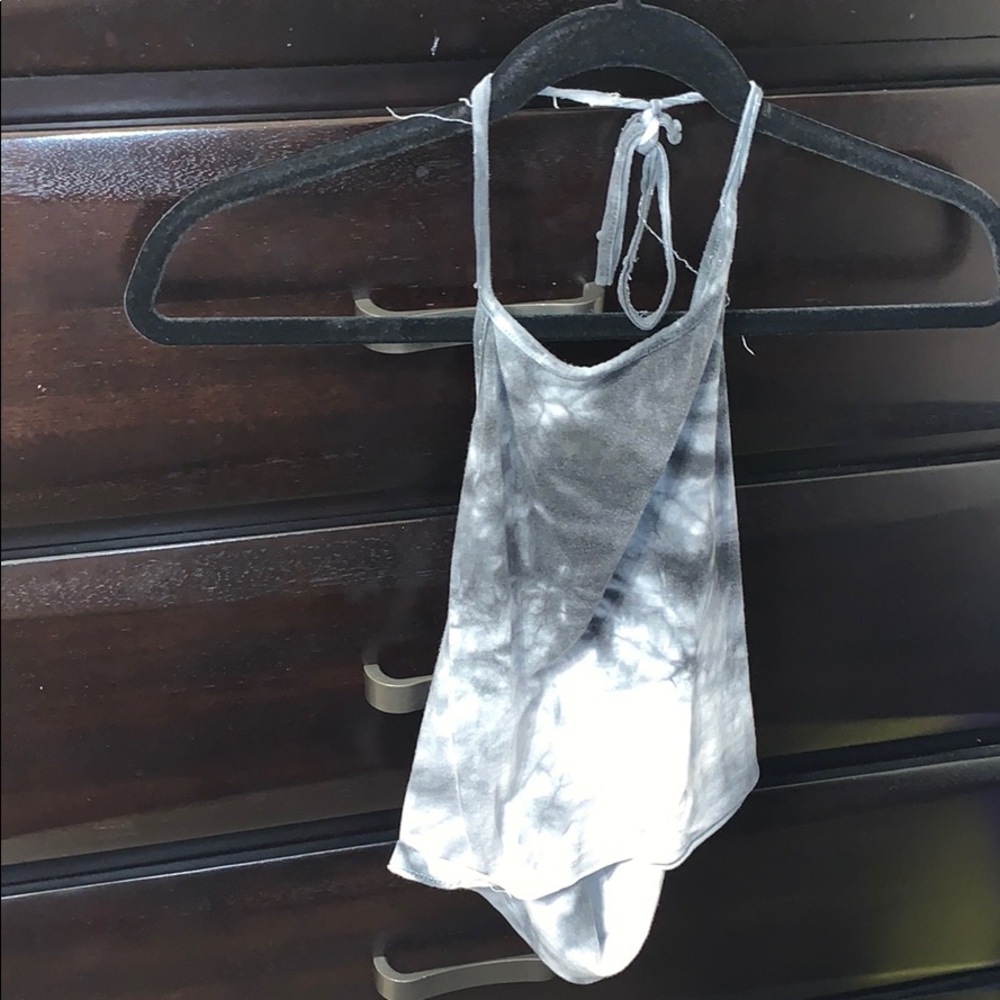 Brandy Melville Tie-Dye Halter Top